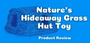 Natures Hideaway Grass Hut Toy