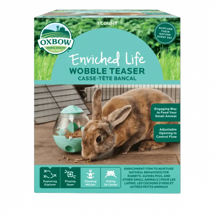 Oxbow Enriched Life Wobble Teaser - Oxbow rabbit toys