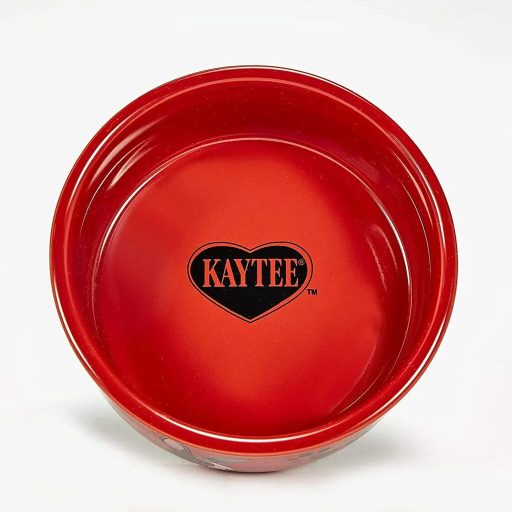 Kaytee Paw Print Rabbit Water Bowl