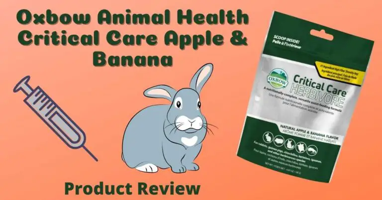 Oxbow Animal Health Critical Care Apple & Banana